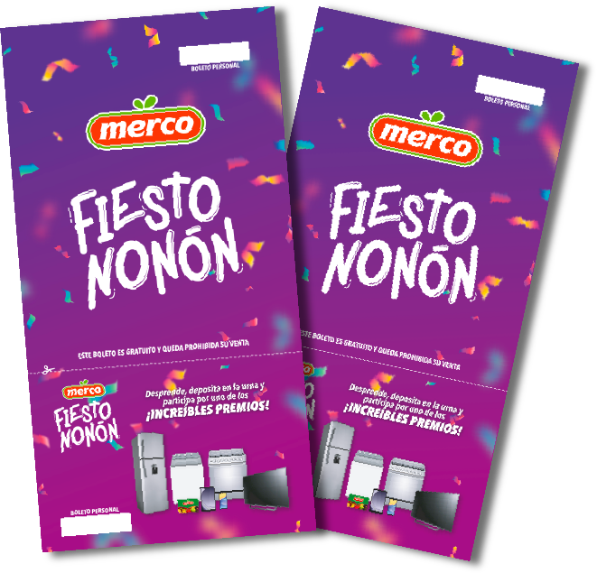 Dos boletos para el Fiestononón